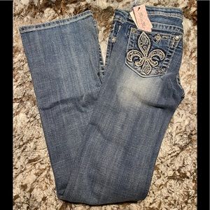 Miss Me girls boot cut jeans.